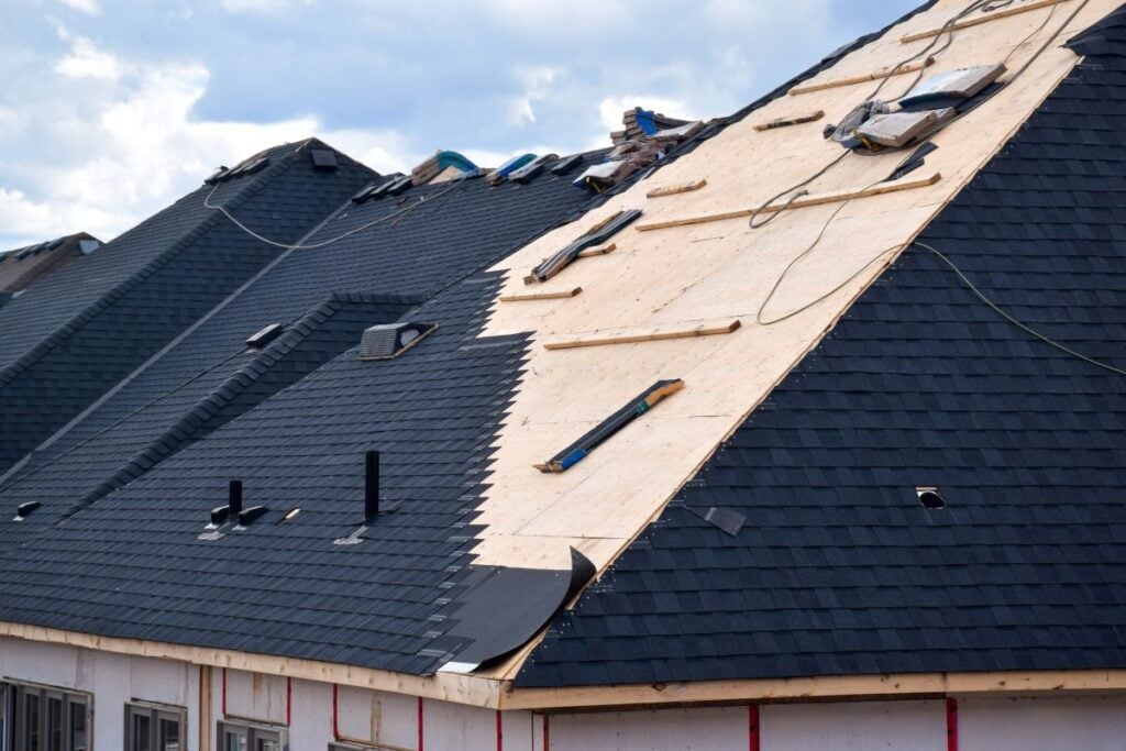 signs you need a new roof blue shingles  replacement