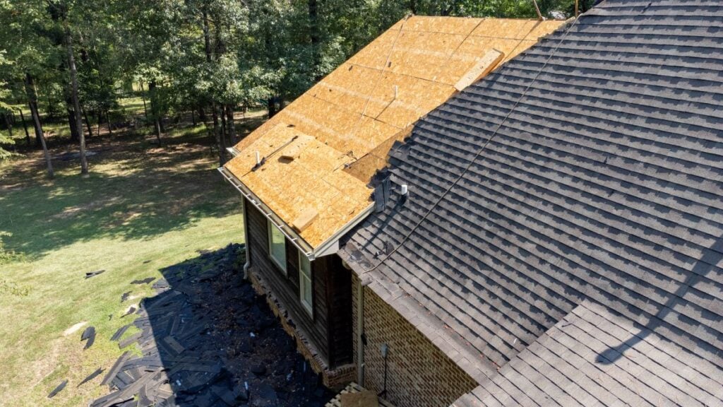 roof insurance claim process shingles replacement