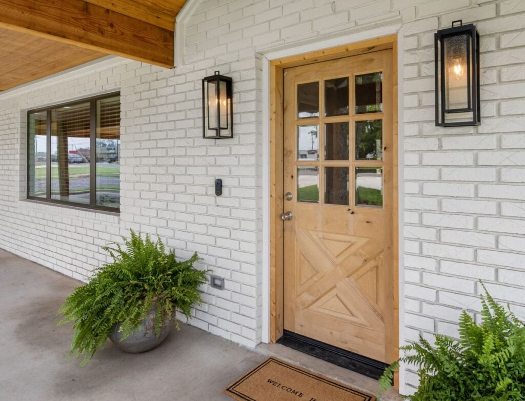 farmhouse style front door
