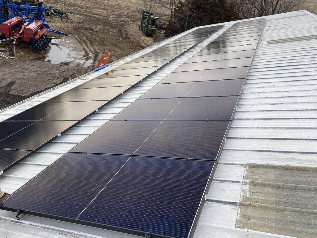 commercial solar tax credit white metallic roofing